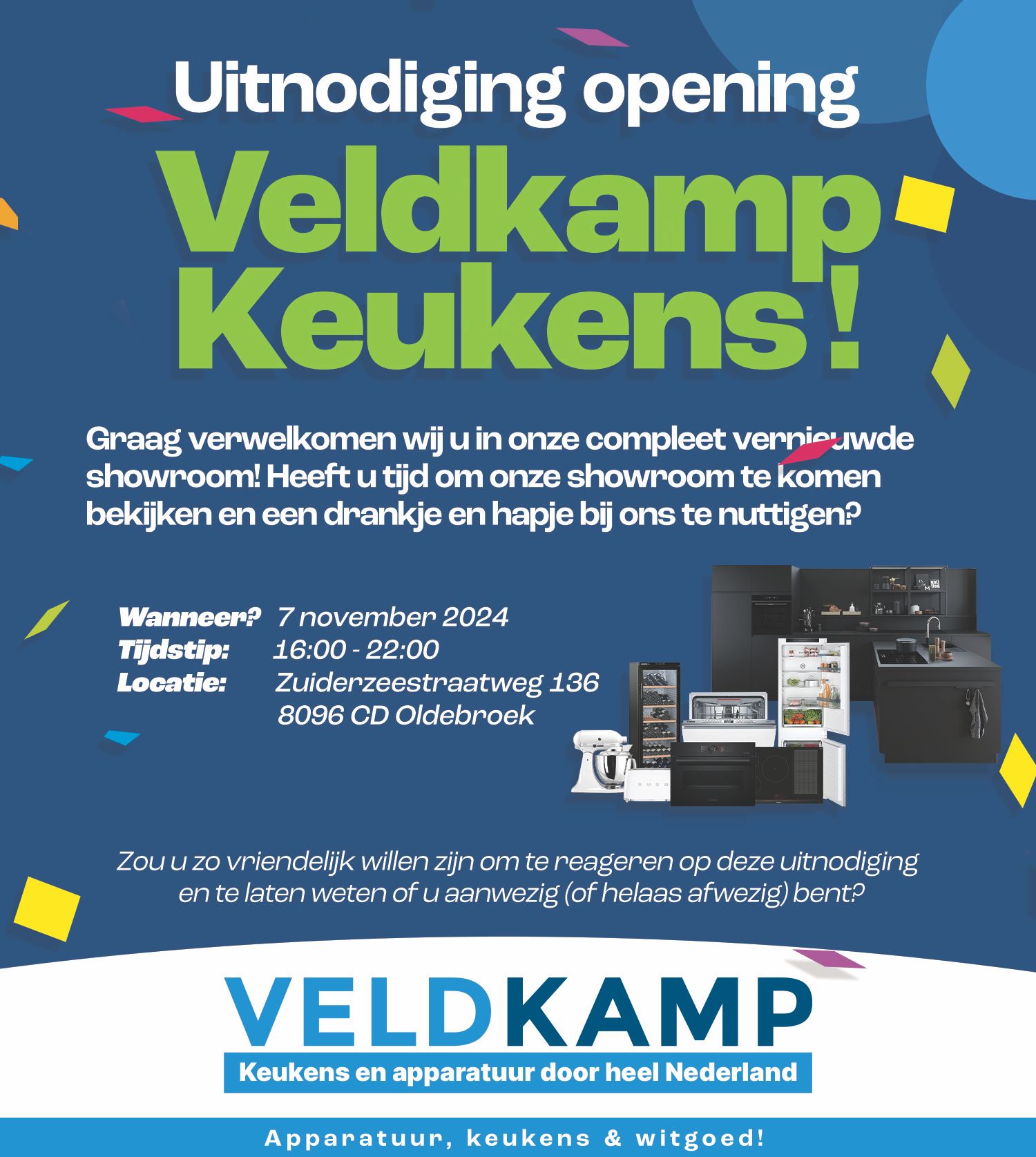 Veldkamp Keukens opening